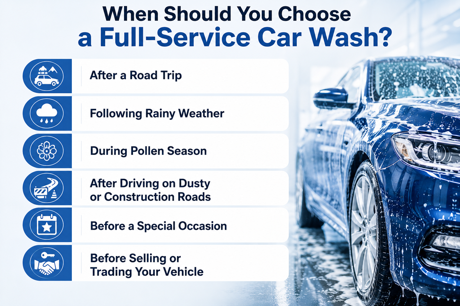 When Should You Choose a Full-Service Car Wash
