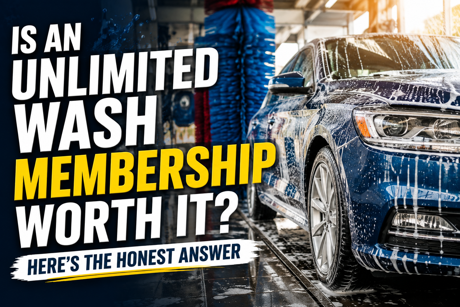 Is an Unlimited Wash Membership Worth It? Here’s the Honest Answer